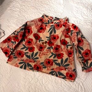 Petit Peony 2T Floral Kids Top